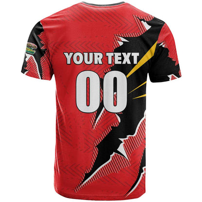 Custom Cricket Guyana Jaguars T-Shirt Go Champion Graphic Tee