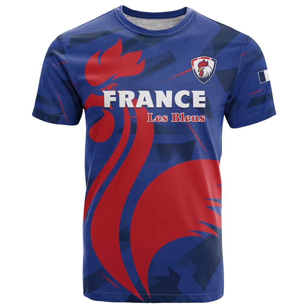 France 2024 Rugby T-Shirt Bravo Les Bleus Graphic Tee