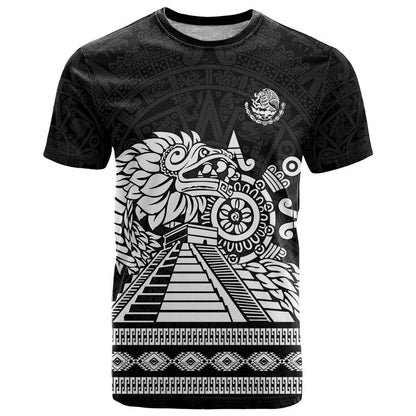 Mexican Aztec Pyramid T-Shirt Aztec Pattern Graphic Tee