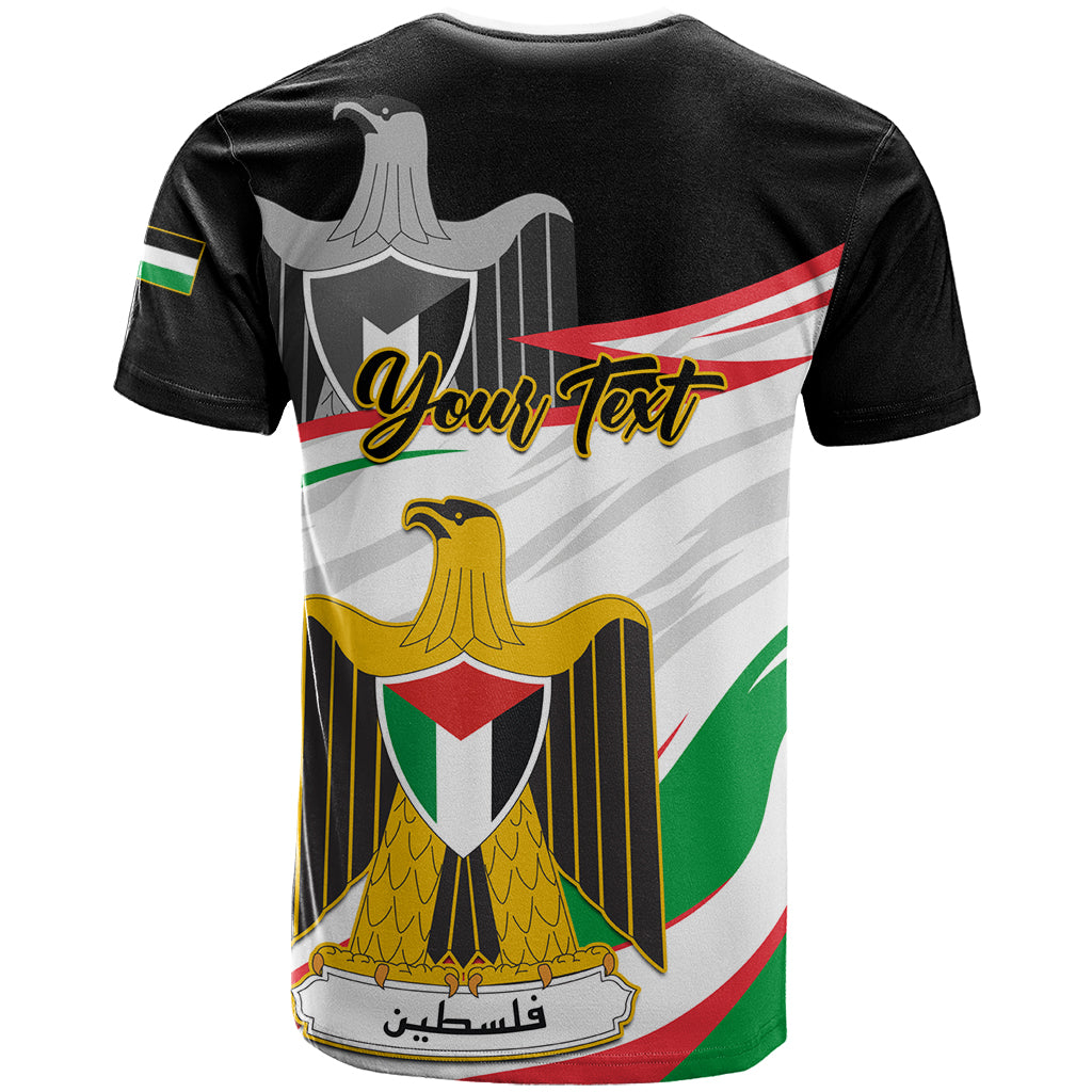 Personalised Palestine Independence Day T-Shirt Palestinian Coat Of Arms Special Version Graphic Tee