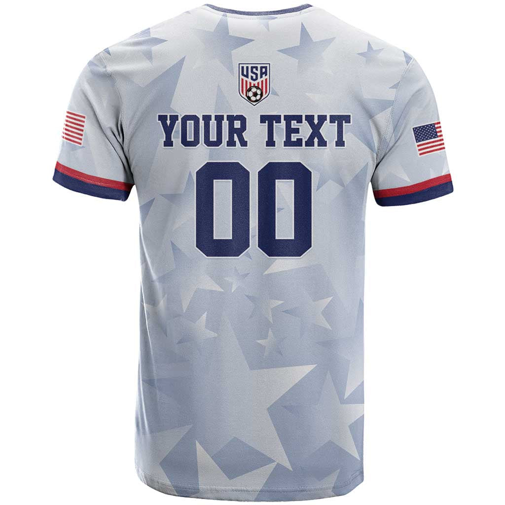 Custom USA Soccer Team 2026 T-Shirt One Nation One Team Graphic Tee