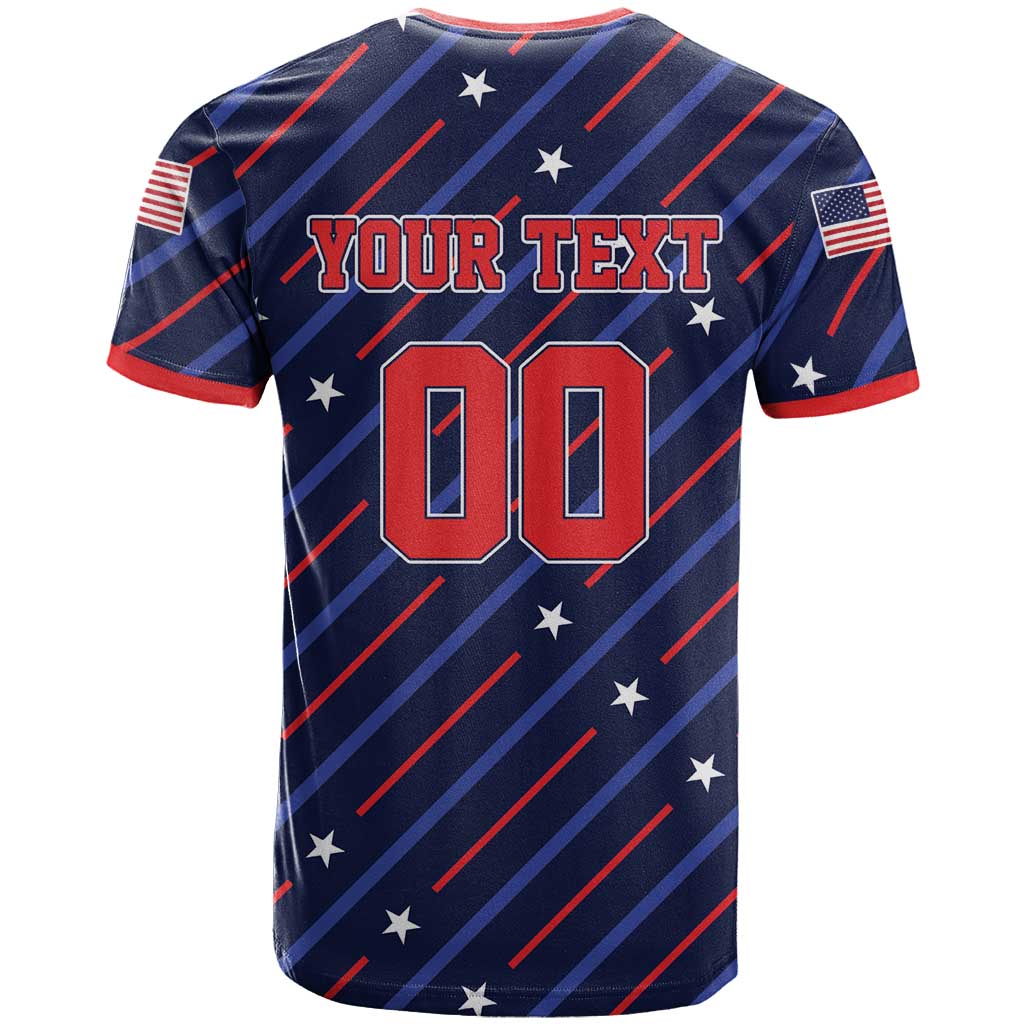 Custom Soccer USA 2026 T-Shirt Stronger Together We Are One Nation Graphic Tee