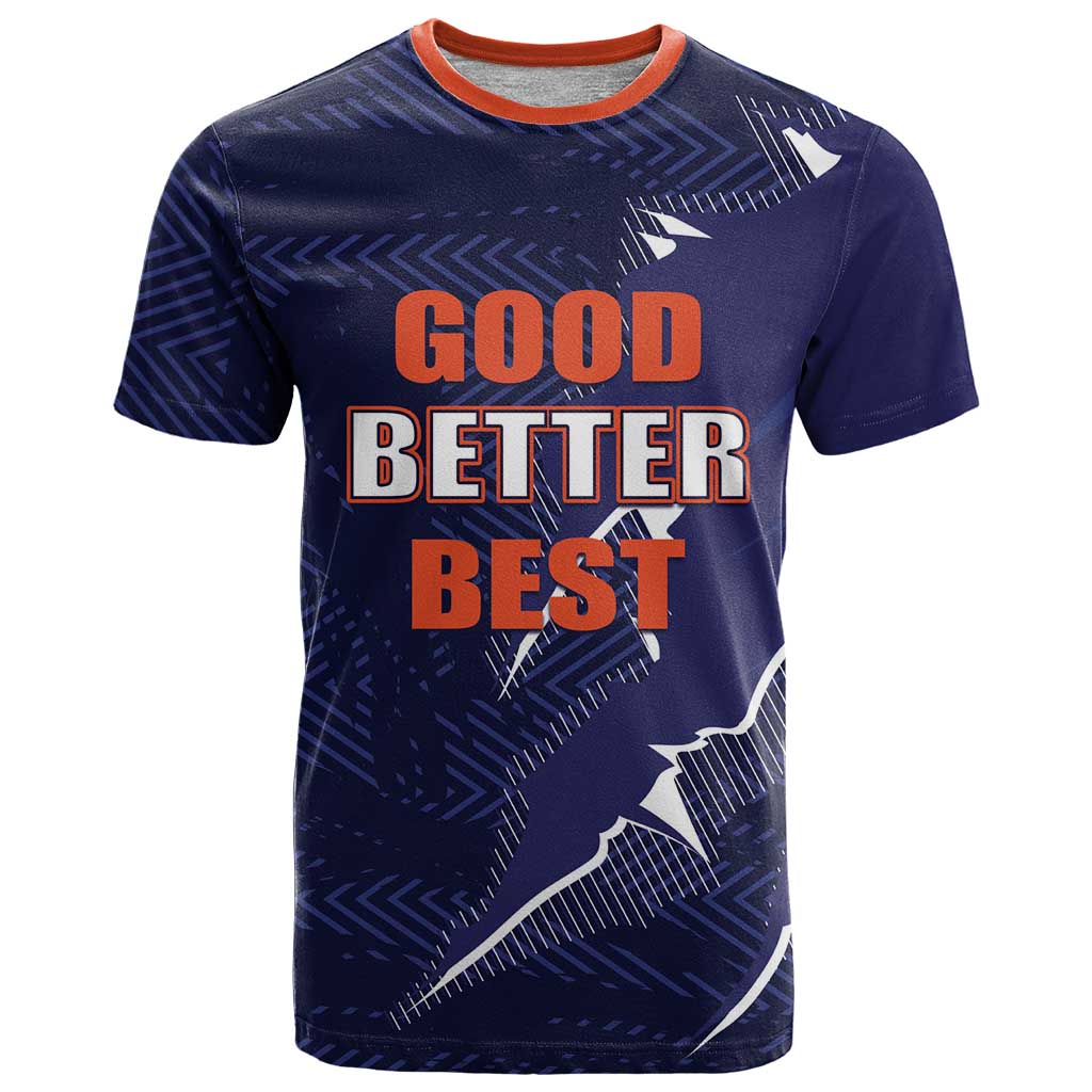 Personalized Good Better Best Chicago Football T-Shirt One Two Three Bears Graphic Tee