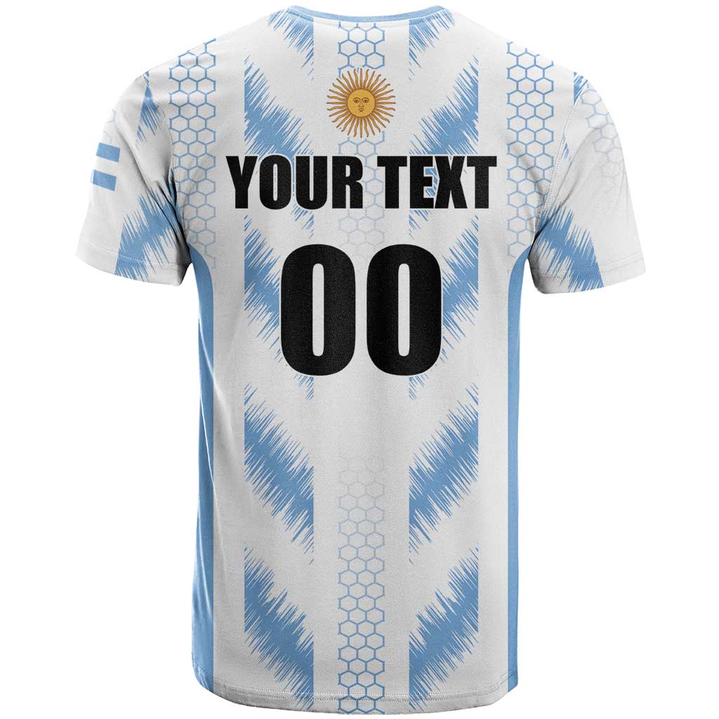 Custom Football 2026 Argentina T-Shirt Vamos La Albiceleste Graphic Tee