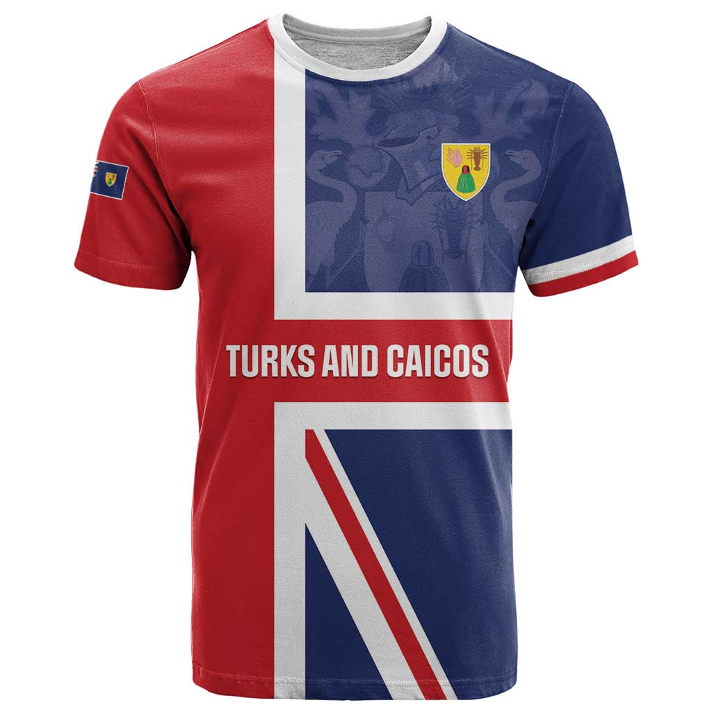 Personalised Turks and Caicos Islands T-Shirt Come On Team TCI Graphic Tee