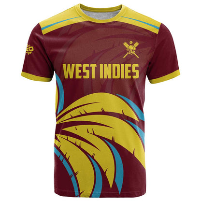 Custom Cricket 2026 West Indies T-Shirt Windies Go Champions Graphic Tee