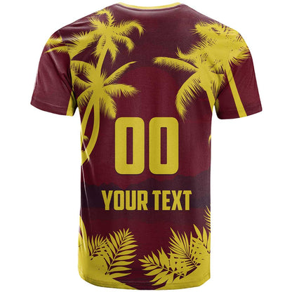 Custom Cricket 2026 West Indies T-Shirt WI Tropical Version Graphic Tee