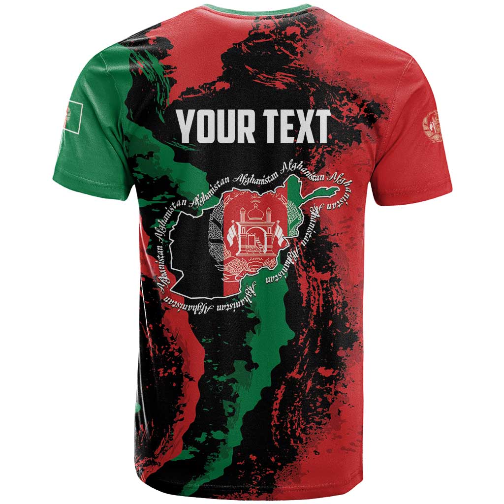 Personalized Afghanistan T-Shirt Grunge Style Graphic Tee