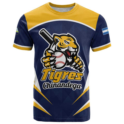 Custom Baseball Tigres Chinandega T-Shirt Go Nicaragua Boys Graphic Tee