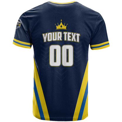 Custom Chattogram Cricket Royals T-Shirt Passion Power Purpose Graphic Tee