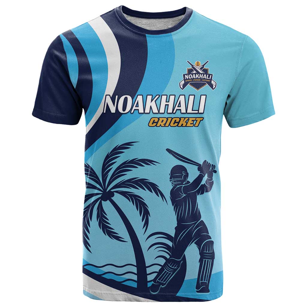 Custom Noakhali Cricket Express T-Shirt Speed Power Victory Graphic Tee