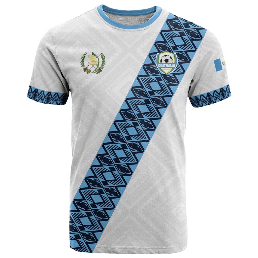 Custom Guatemala Football T-Shirt La Azul y Blanco Come On Graphic Tee