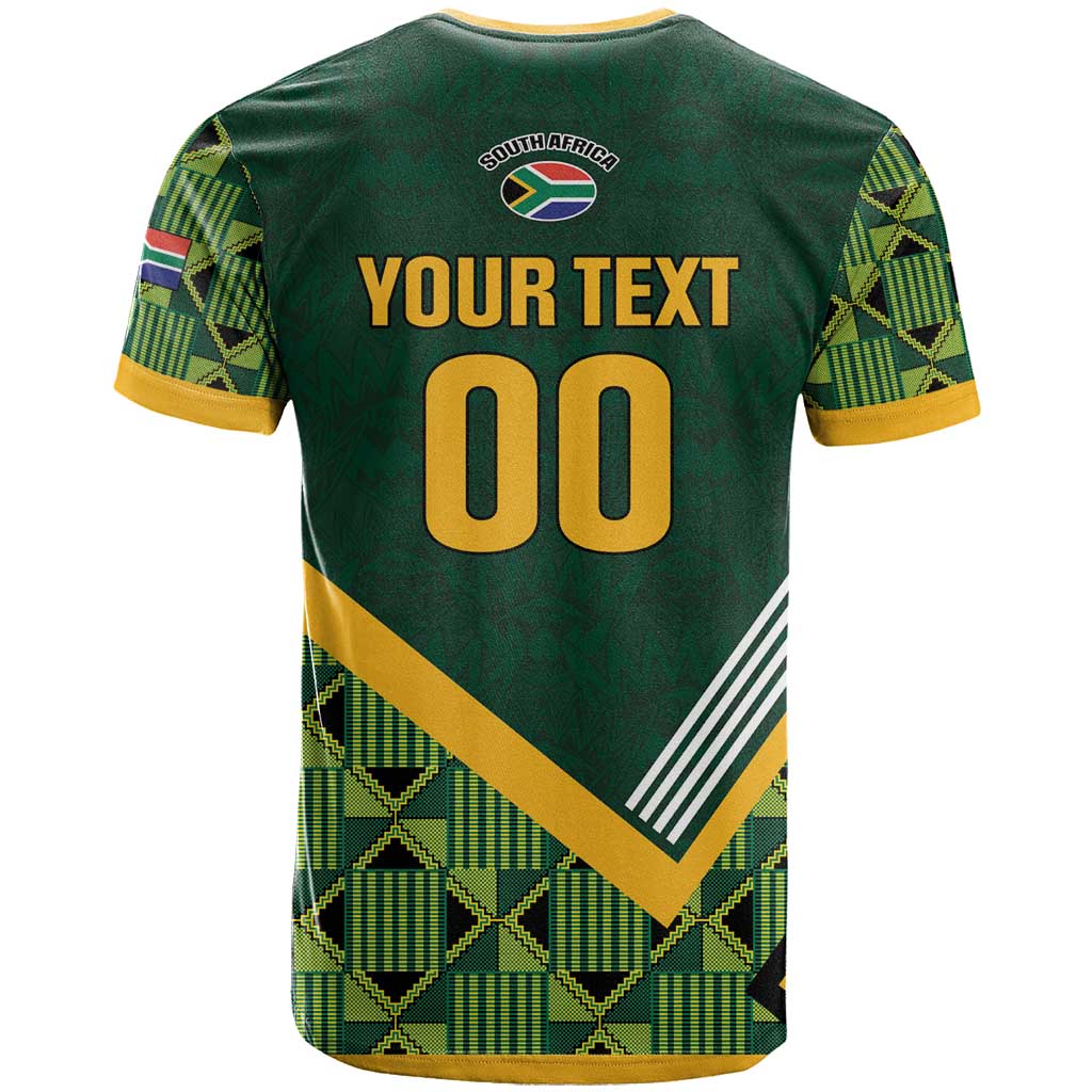 Custom Rugby South Africa T-Shirt Baby Boks Go Champions Graphic Tee