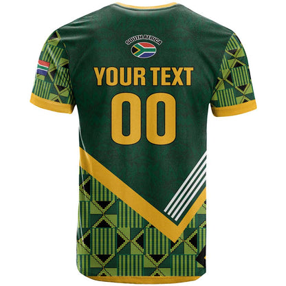 Custom Rugby South Africa T-Shirt Baby Boks Go Champions Graphic Tee