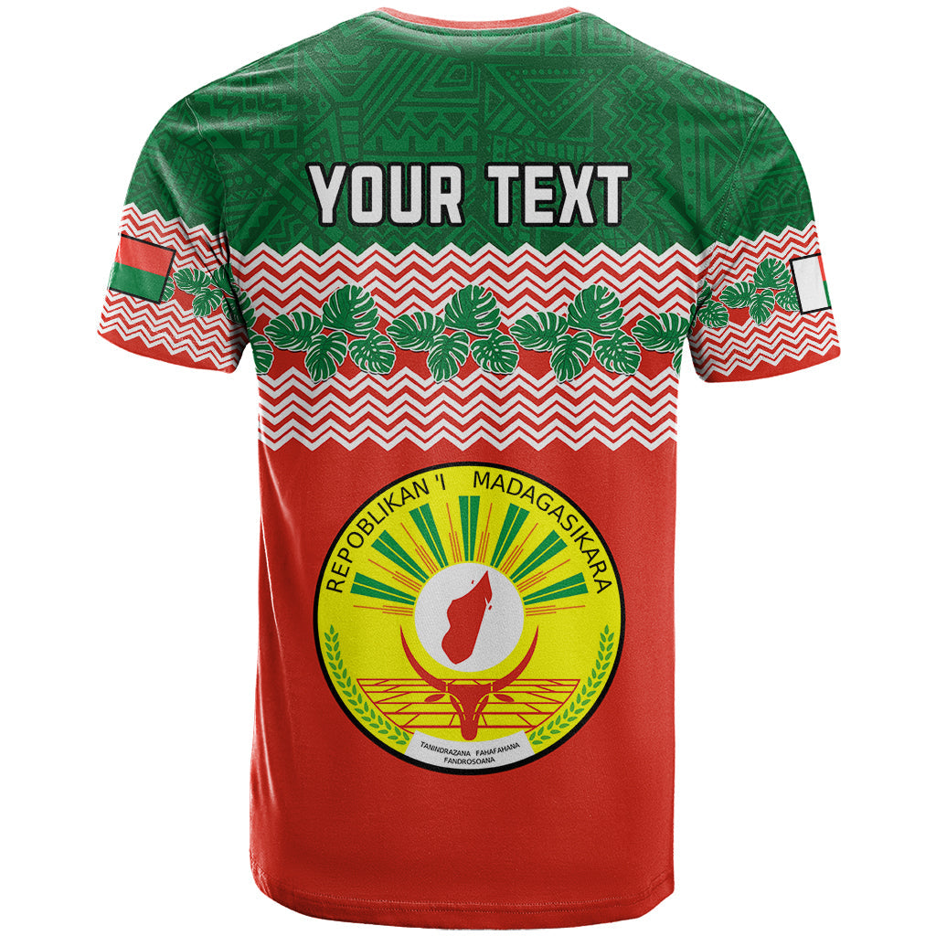 Personalised Madagascar T-Shirt Madagasikara Seal Baobab African Pattern Graphic Tee