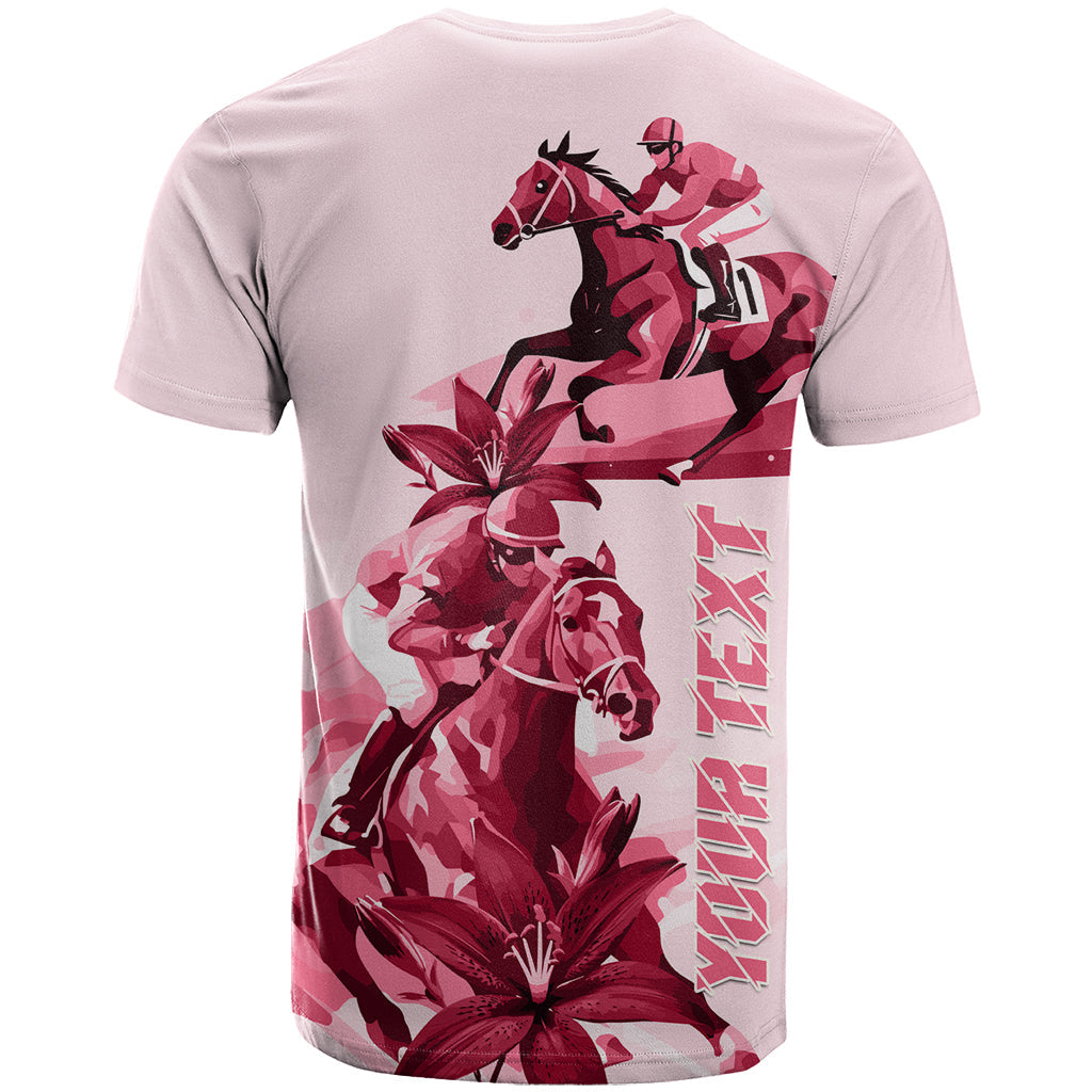 Kentucky T-Shirt Horse Racing Lily Stargazer Pink Version Graphic Tee