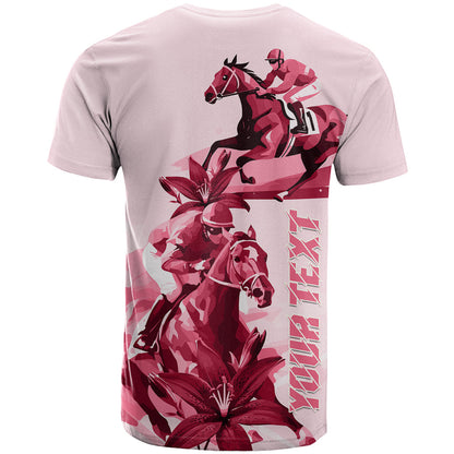 Kentucky T-Shirt Horse Racing Lily Stargazer Pink Version Graphic Tee