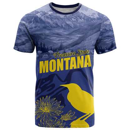 National Montana Day 2024 T-Shirt The Treasure State Graphic Tee