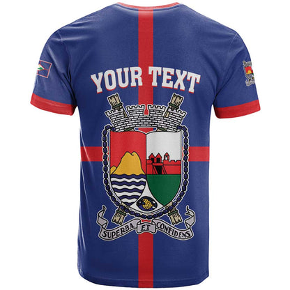 Personalised Statia T-Shirt Sint Eustatius Coat Of Arms Graphic Tee
