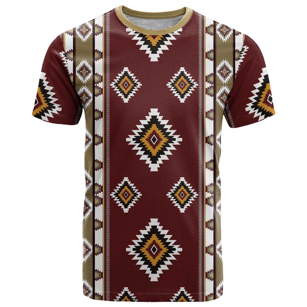 Native American Navajo T-Shirt Tribal Pattern Graphic Tee