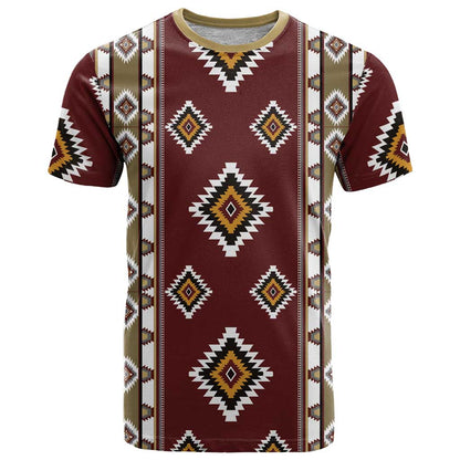 Native American Navajo T-Shirt Tribal Pattern Graphic Tee