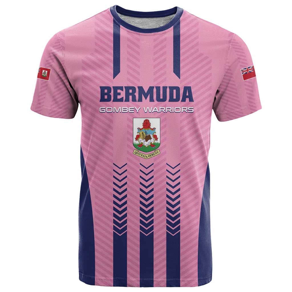 Custom Football Bermuda T-Shirt Gombey Warriors Go Champions Graphic Tee