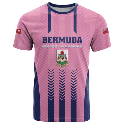 Custom Football Bermuda T-Shirt Gombey Warriors Go Champions Graphic Tee