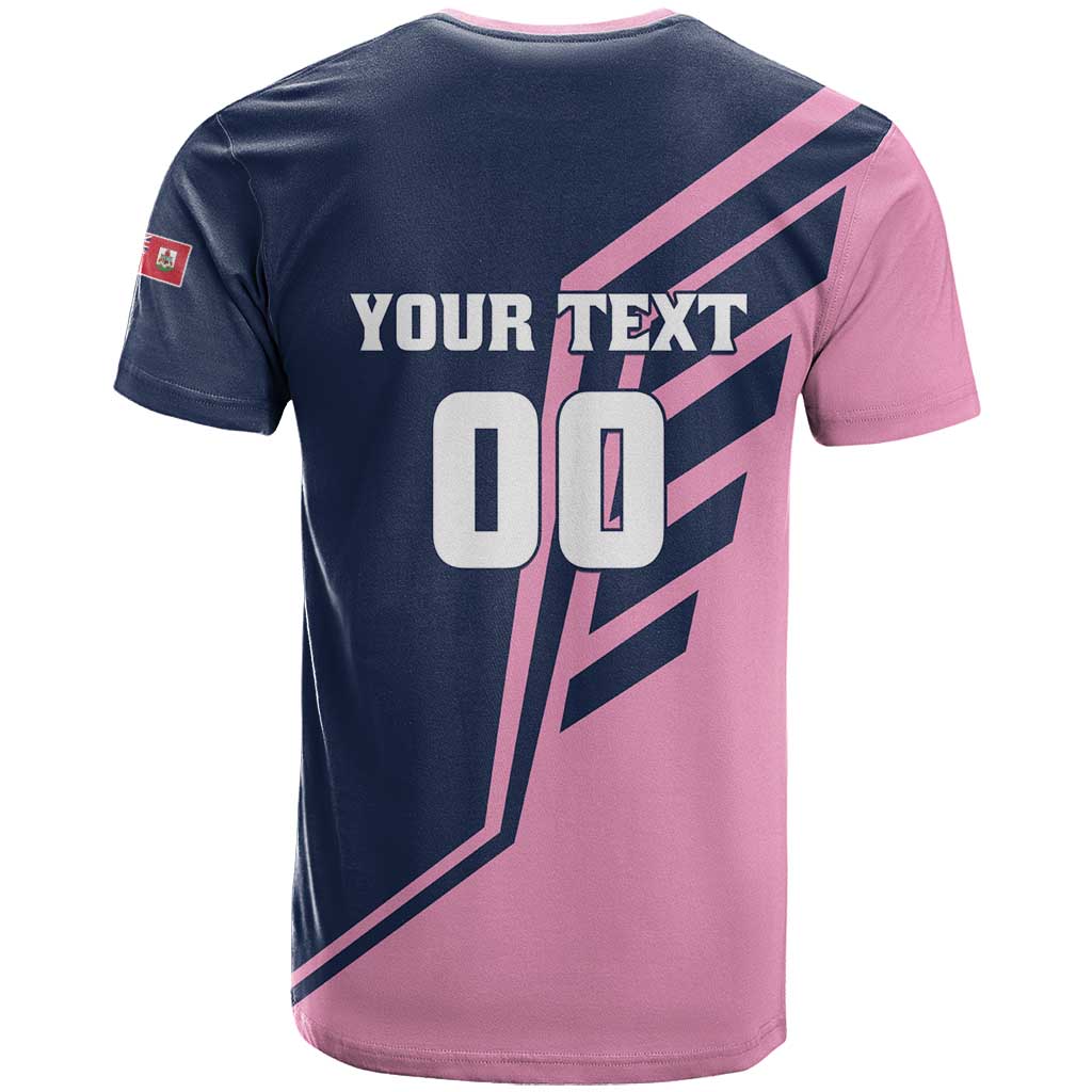 Custom Bermuda Football T-Shirt Come On Gombey Warriors Graphic Tee