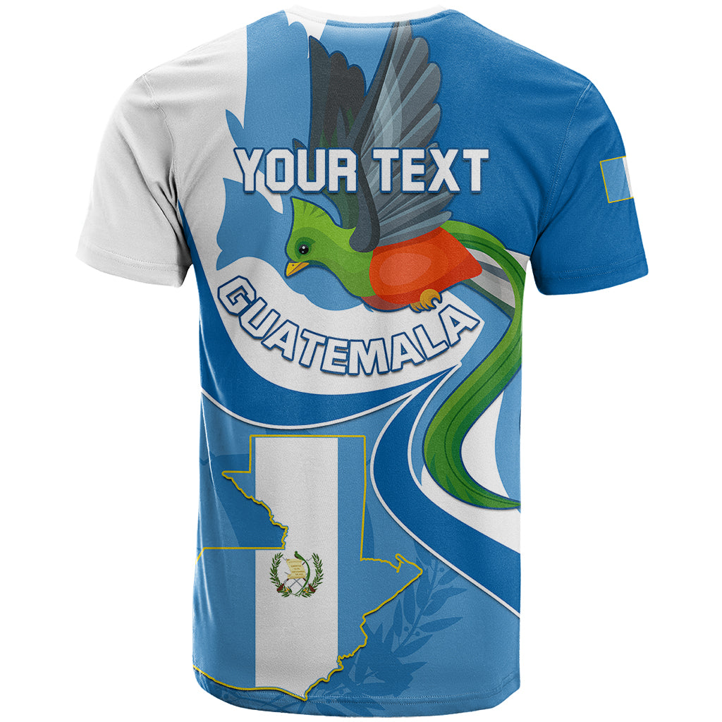 Personalised Guatemala T-Shirt Guatemalan Quetzal With Coat of Arms Graphic Tee