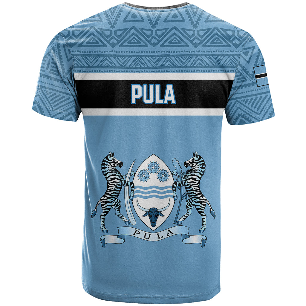 Botswana T-Shirt Tswana Pula African Pattern Graphic Tee