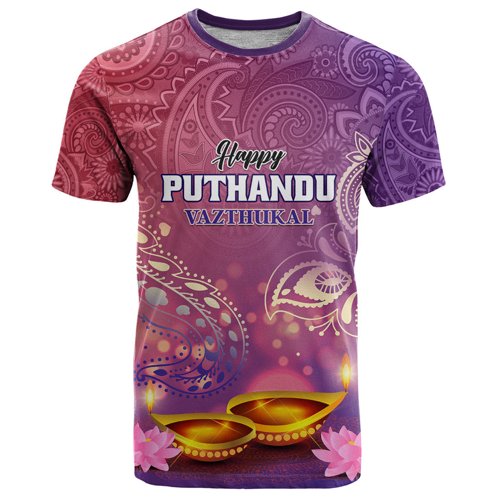 Puthandu Vazthukal 2024 T-Shirt Happy Tamil New Year Graphic Tee