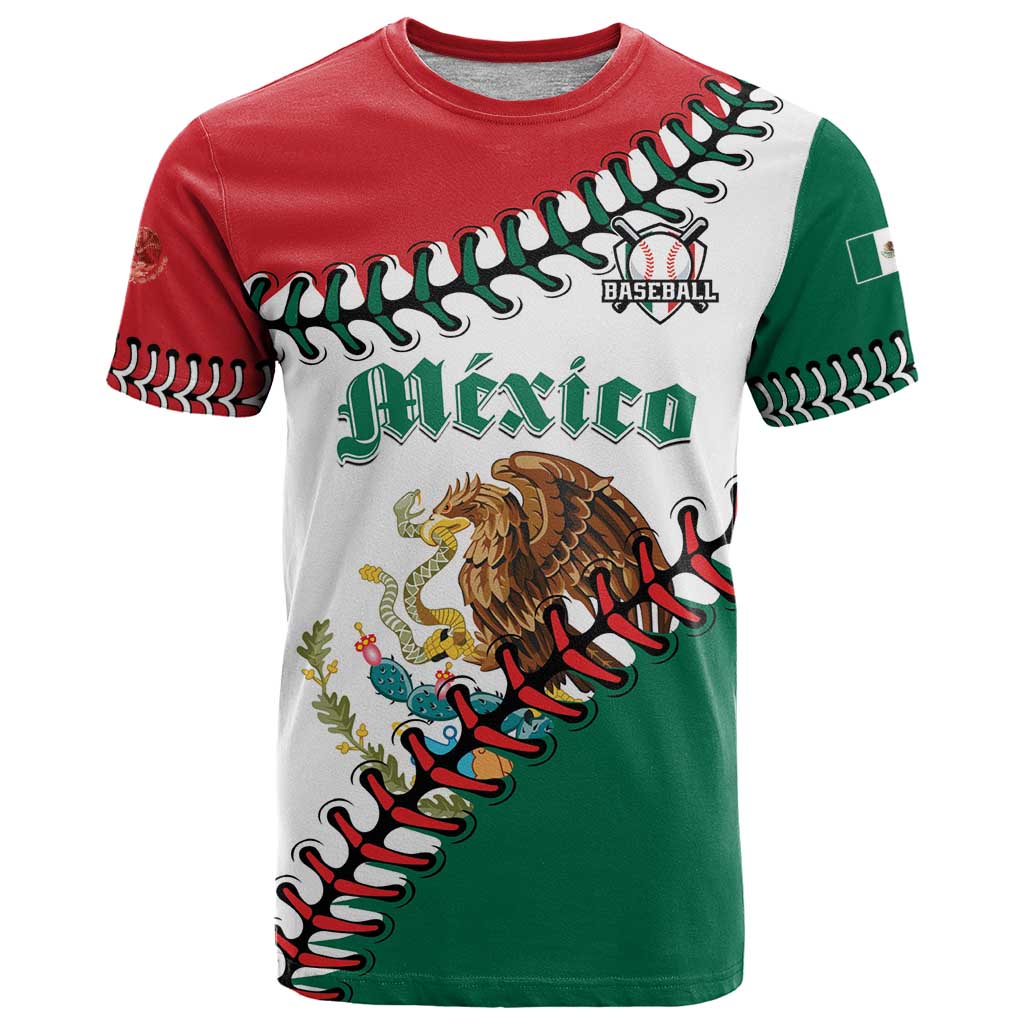 Custom Baseball Mexico T-Shirt Come On Mexican Team Graphic Tee