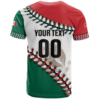 Custom Baseball Mexico T-Shirt Come On Mexican Team Graphic Tee