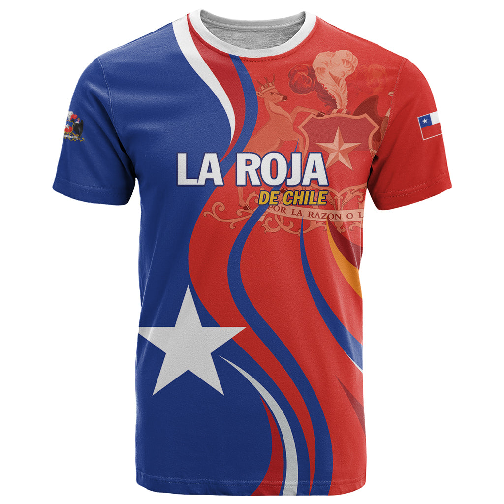 Personalized Chile 2024 Football T-Shirt Concurso La Roja Graphic Tee