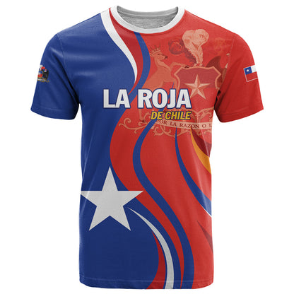 Personalized Chile 2024 Football T-Shirt Concurso La Roja Graphic Tee