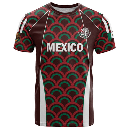 Personalized Mexico 2024 Football T-Shirt Come On El Tri Graphic Tee