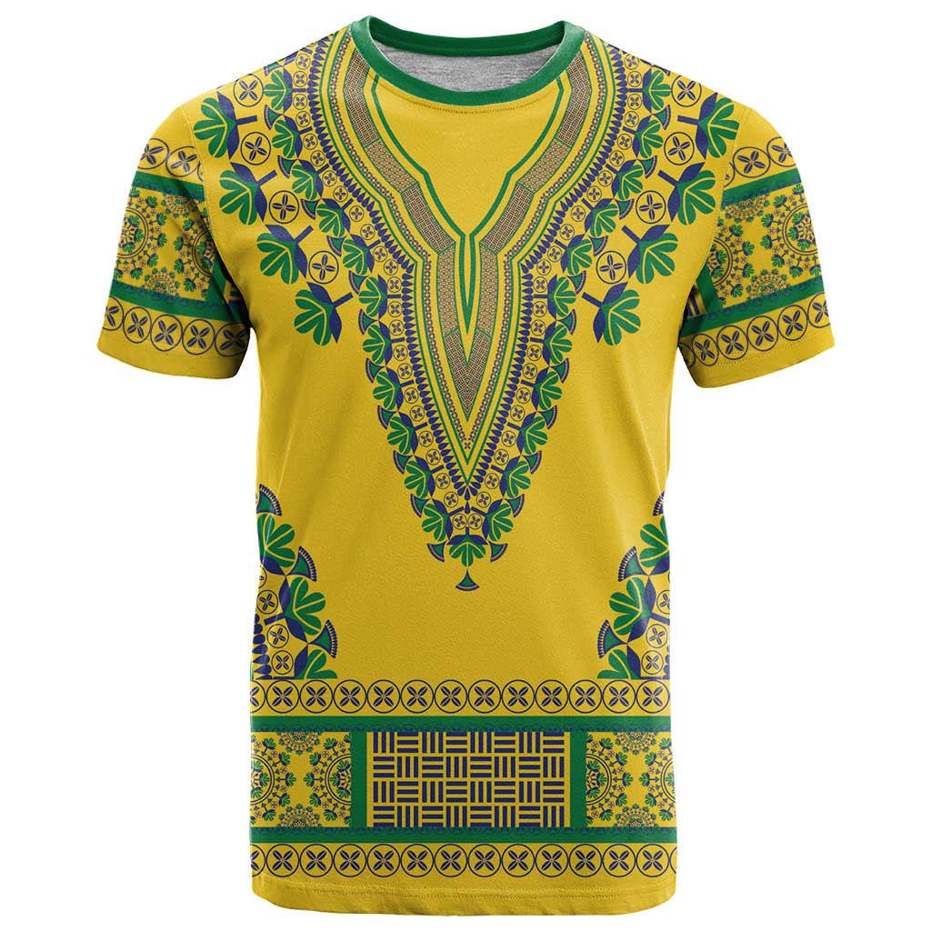 Grenadines Dashiki T-Shirt Proud To Be Grenadines Graphic Tee