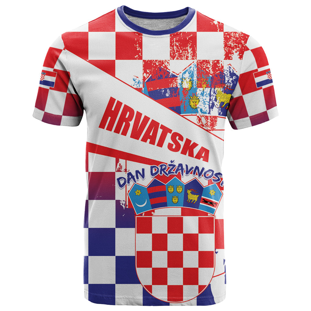Croatia National Day 2024 T-Shirt Hrvatska Dan drzavnosti Graphic Tee