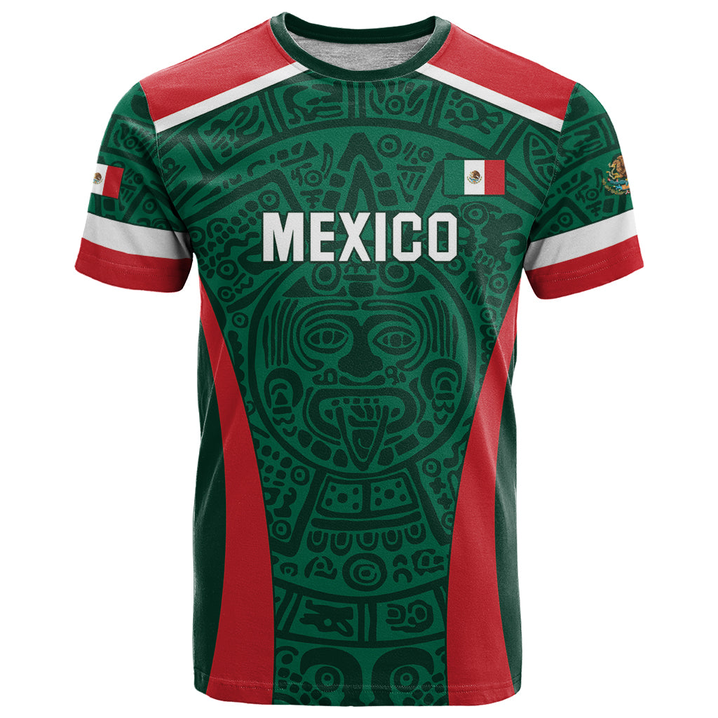 Personalized Mexico 2024 Football T-Shirt El Tri Go Champion Graphic Tee