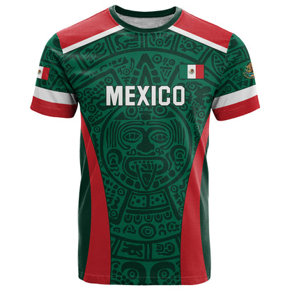 Personalized Mexico 2024 Football T-Shirt El Tri Go Champion Graphic Tee