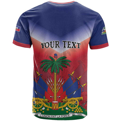 Personalized Haiti 509 T-Shirt Repiblik d Ayiti Graphic Tee