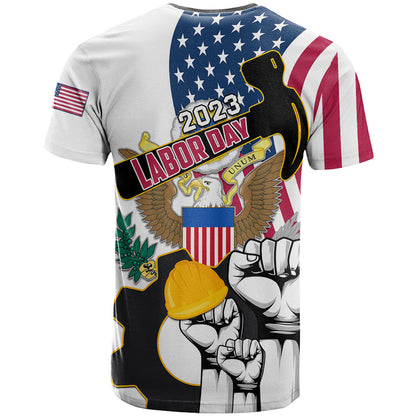 United States Labor Day T-Shirt Happy Labor Day 4th September Graphic Tee