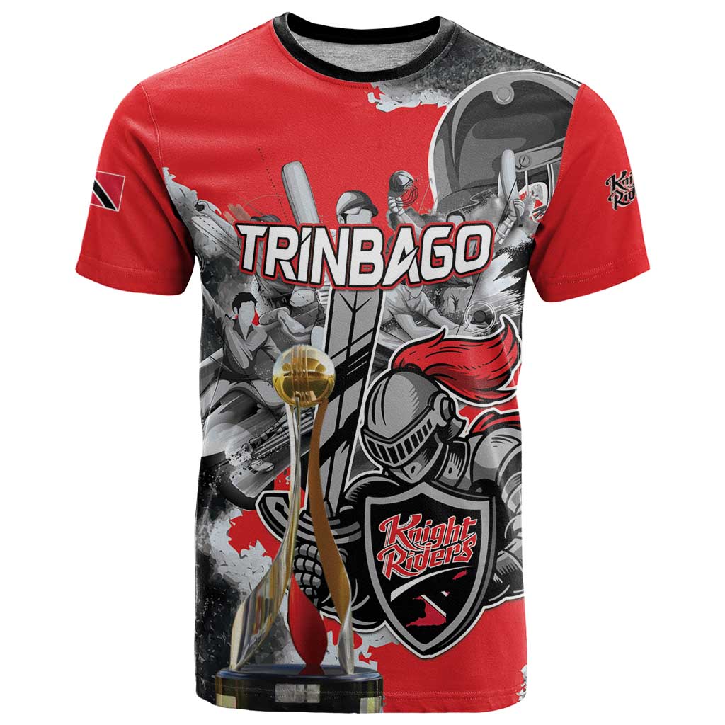 Personalized Trinbago Cricket Knight Riders Champion T-Shirt Graphic Tee