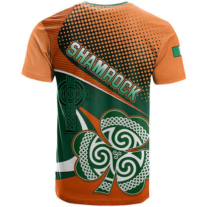 Ireland Rugby T-Shirt Irish Shamrock Go World Cup Graphic Tee