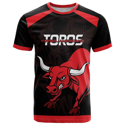 Toros Guatemala Rugby Custom T-Shirt Vamos Toros Vamos Toros Graphic Tee