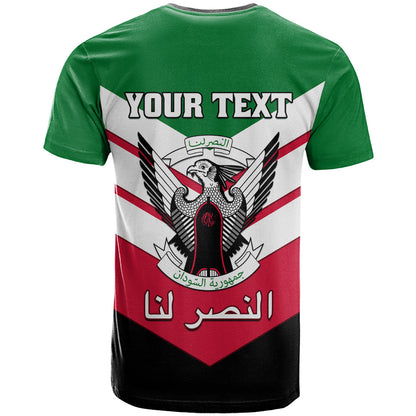 Sudan Independence Day T-Shirt Sudanese Secretary Bird Graphic Tee