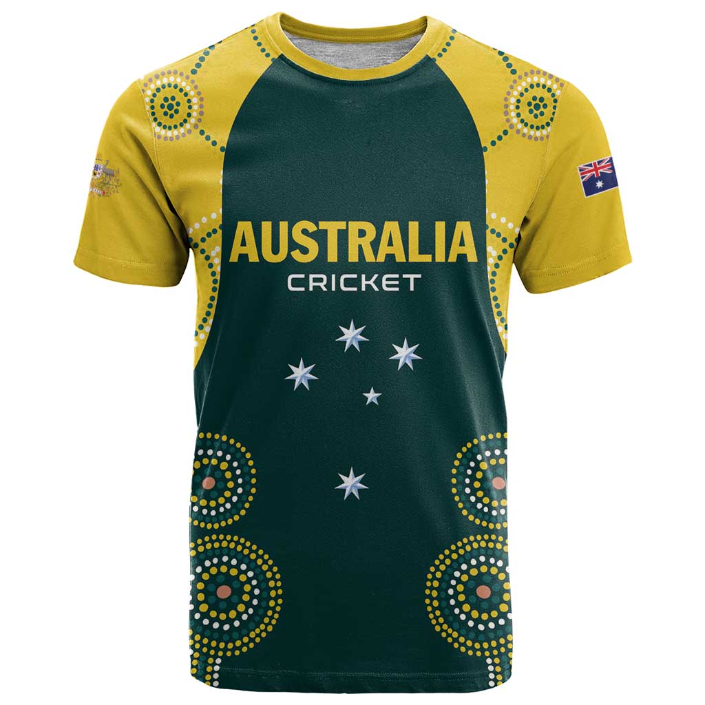 Custom Australia Cricket T-Shirt Aussies Champions Graphic Tee