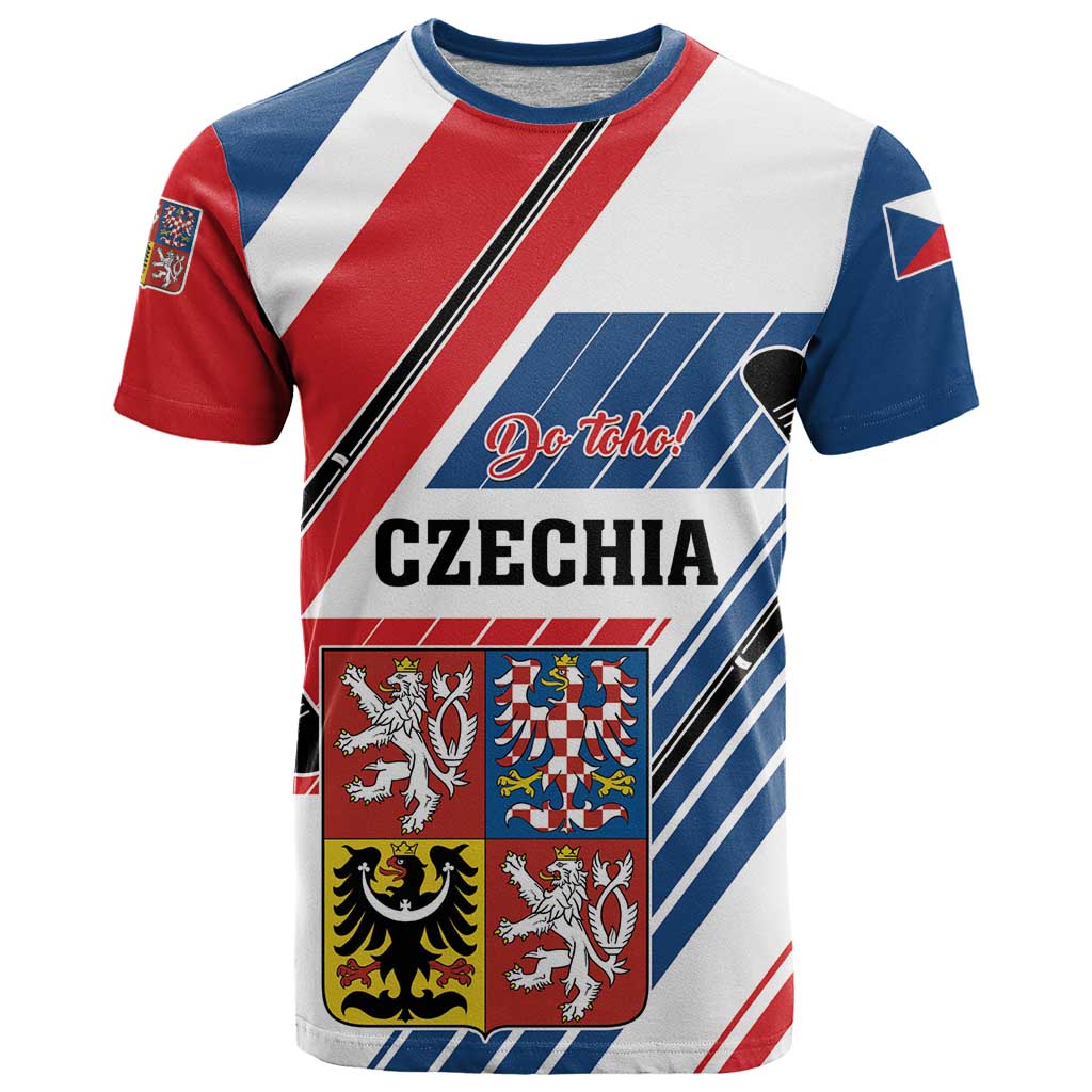 Custom Hockey 2026 Czech Republic T-Shirt Team Czechia Go Champions Graphic Tee