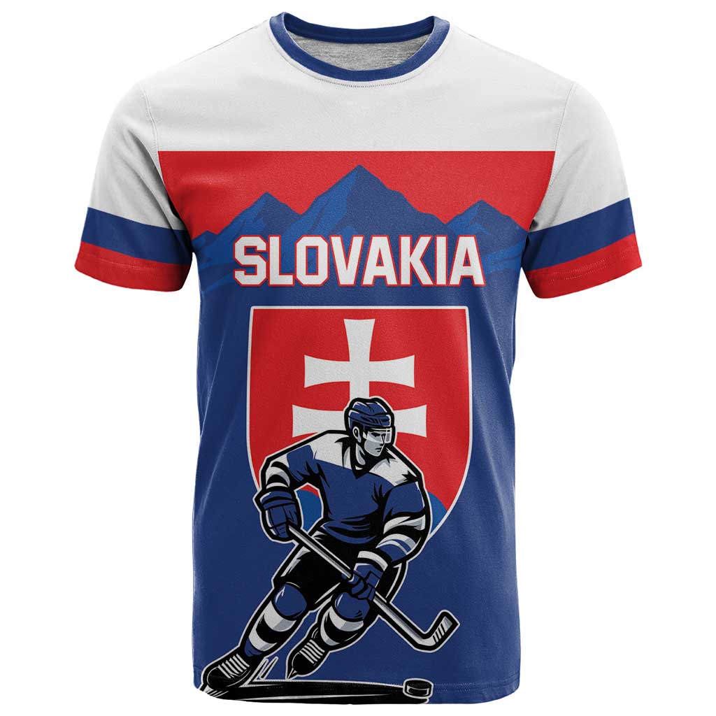 Custom Hockey 2026 Slovakia T-Shirt Nasi Chlapci Go Champions Graphic Tee