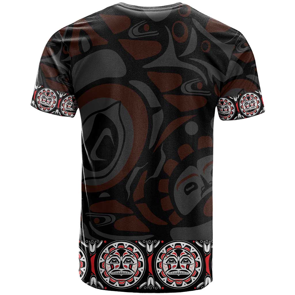 Canada Haida Totem T-Shirt Haida Spirit Graphic Tee